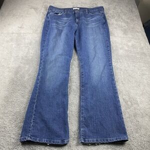 Levis‎ 515 Boot Cut Jeans Womens 16M Blue Mid Rise Medium Wash Denim